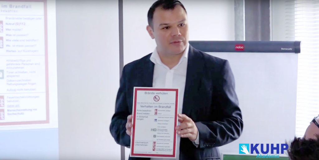 Brandschutzordnung Teil A Seminar